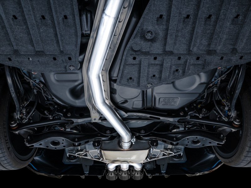 Honda Civic Type R Performance Exhaust - AWE Tuning - Cat Back Touring - Triple Diamond Black - `23-`27